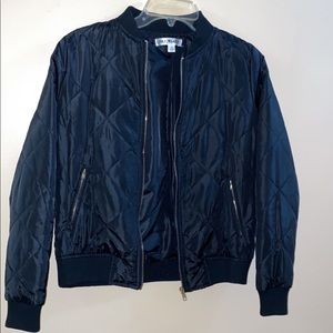 Black women’s bomber jacket